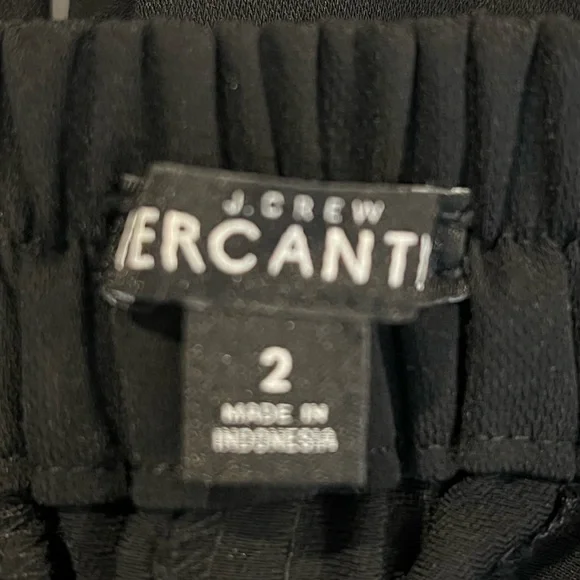 J. Crew Women’s Black Mercantile   Dress/Work Pants - Picture 3 of 3